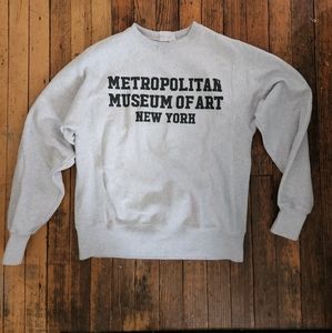 "Metropolitan Museum of Art New York" Campus Champion Sweatshirt - Size Small